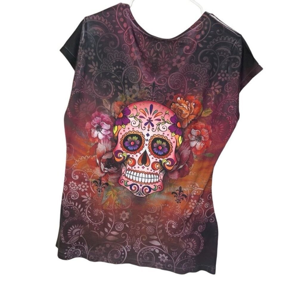 New Orleans skull shirtsleeve shirt size XL